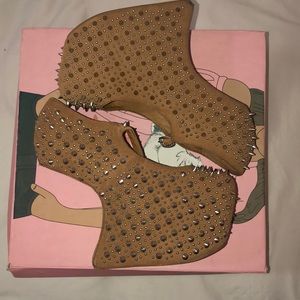 Jeffrey Campbell NightWalk Prickly Nude